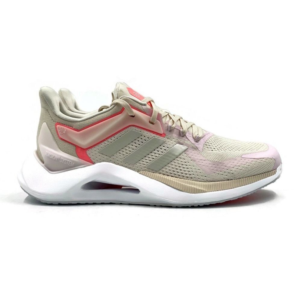 Adidas Alphatorsion 2.0 Women Casual Running Shoe Off White Trainer Gym Sneaker